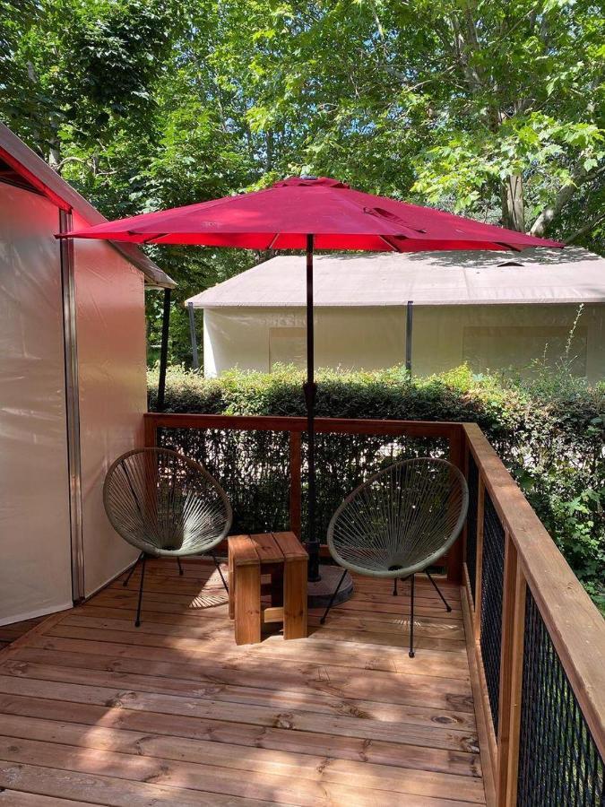 Camping Le Pre Morjal Ispagnac Exterior photo